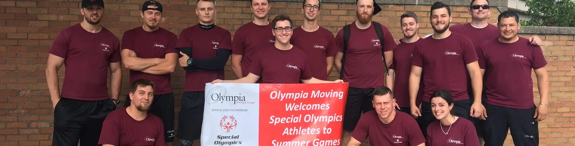 Olympia employees volunteering in the community