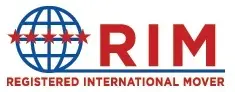 Registered International Mover (RIM) accreditation logo