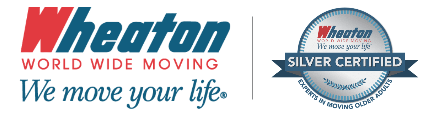 Wheaton World Wide Moving Silver Award badge