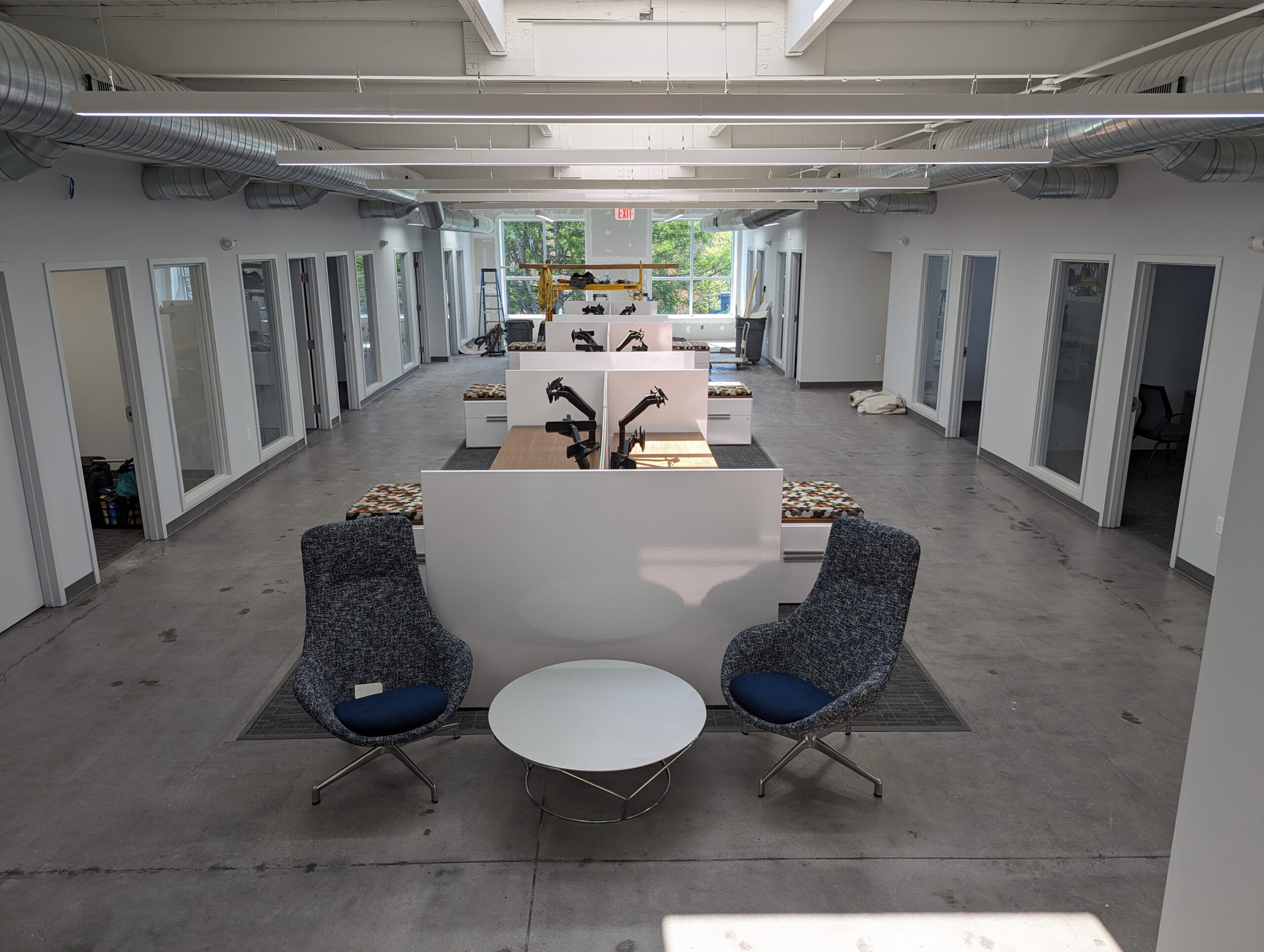 Olympia crew loading office furniture for a corporate move